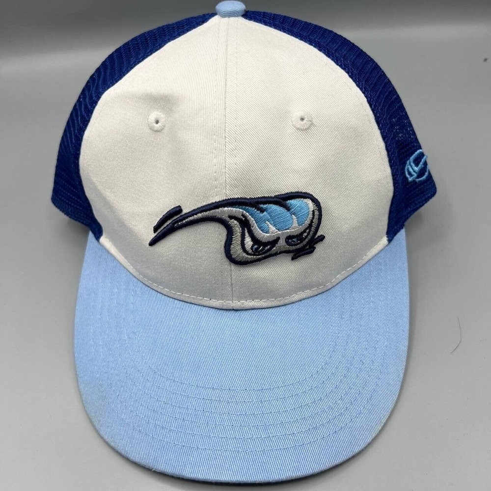 Vintage West Michigan Whitecaps Trucker Hat Youth MiLB‎ OC Sports Snap Back Cap